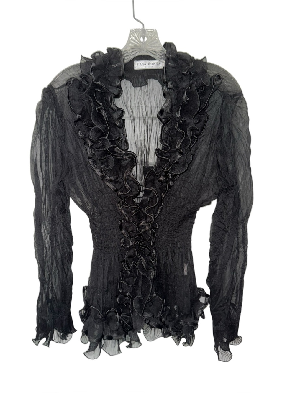 Casa Donna Sheer Blouse